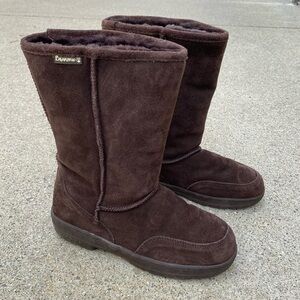 BearPaw Women's Meadow Mid Calf Boot Brown Sz 7